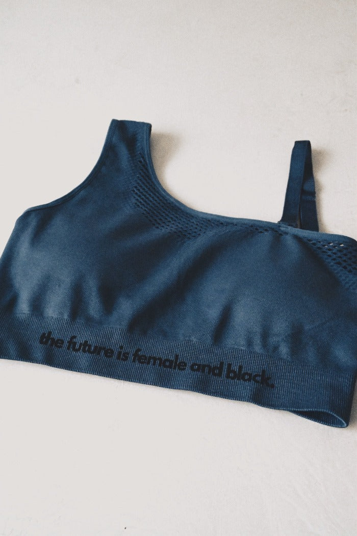 THE FUTURE IS FEMALE AND BLACK.® Blue Top