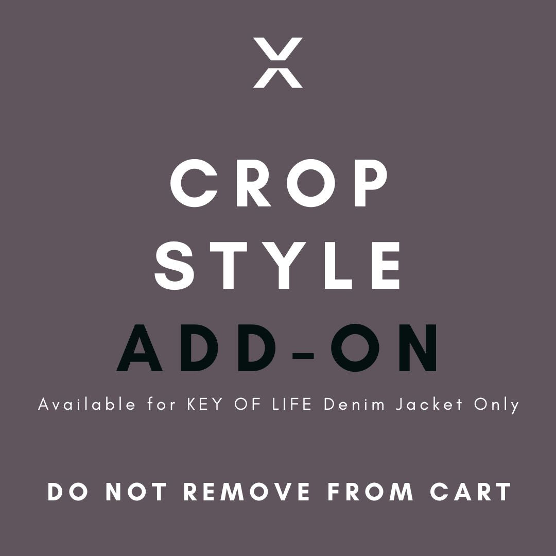 Crop Style | KEY OF LIFE Denim Jacket