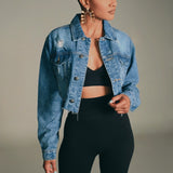 KEY OF LIFE Denim Jacket