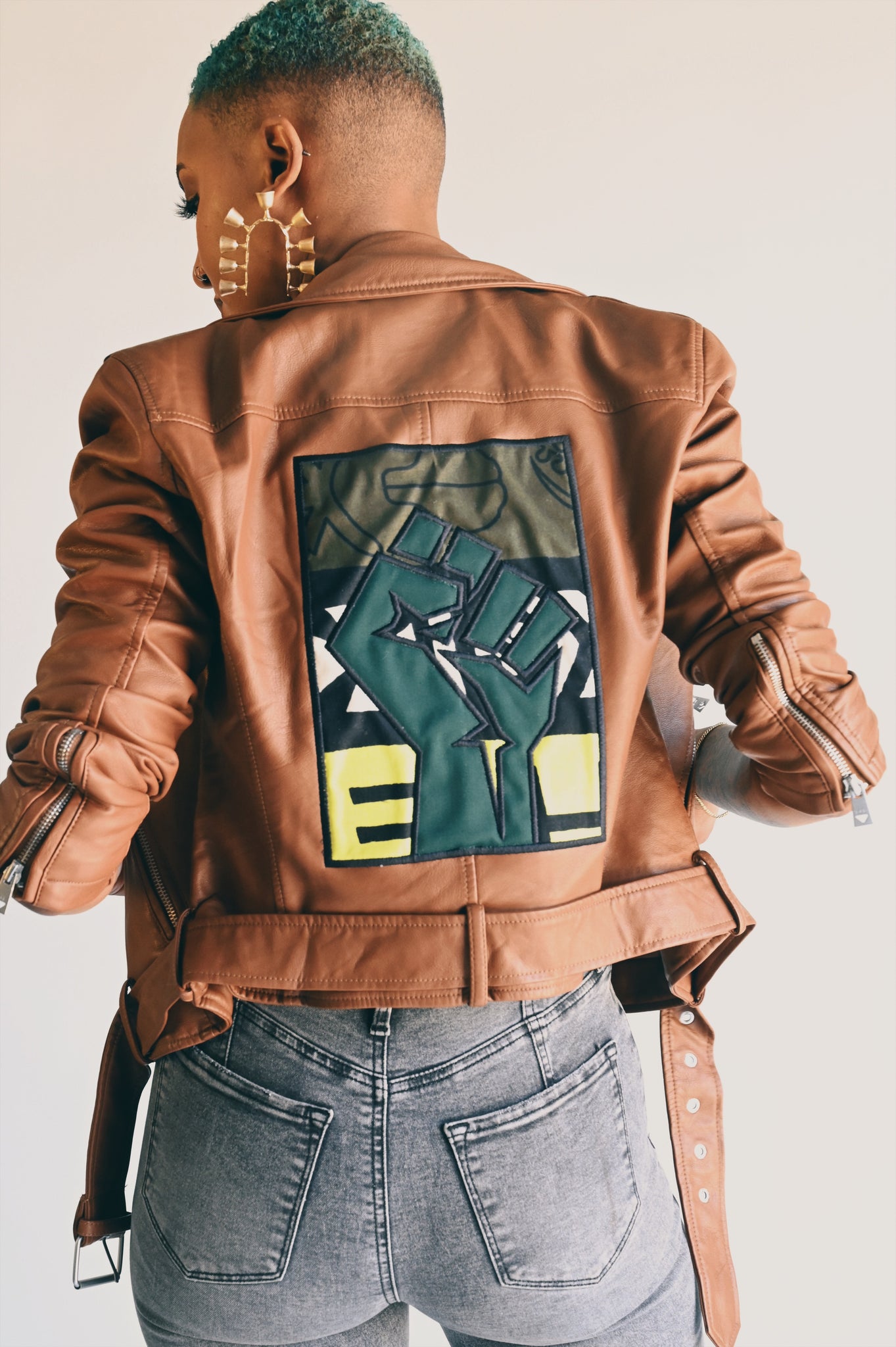 POWER TO THE PEOPLE Moto Jacket (more colors)