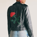 ONYX ROSE MOTO JACKET