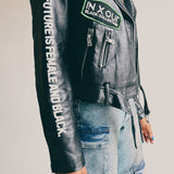 ONYX ROSE MOTO JACKET