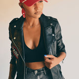 THE FUTURE IS FEMALE AND BLACK.® Rope Trucker Cap (More Colors)