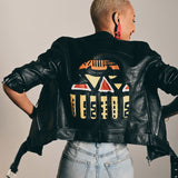 DUAFE Adinkra Moto Jacket