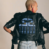 DUAFE Adinkra Moto Jacket