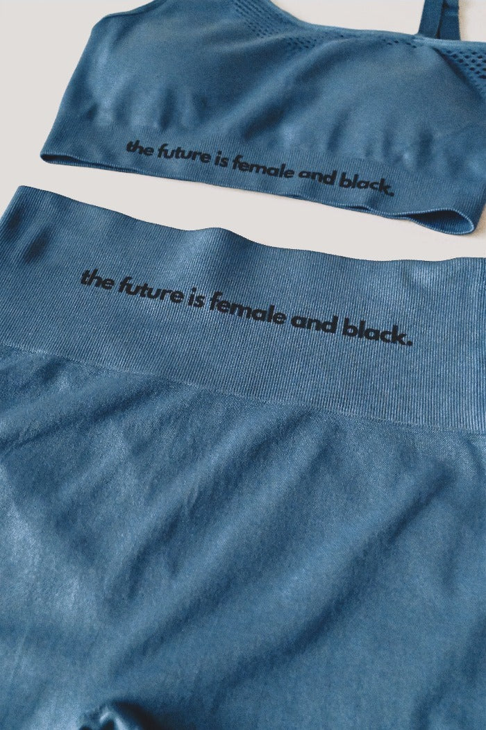 THE FUTURE IS FEMALE AND BLACK.® Blue Pants